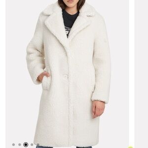 STAND STUDIO ‘Lisen’ Faux fur Scandinavian teddy coat, size 38